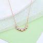 Elegant Hexagonal Pendant Necklace with American Diamonds – Exclusively by Nakrani Gold