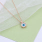 Exquisite Hexagonal Pendant Necklace with American Diamonds – A Timeless Piece by Nakrani Gold