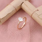 Stunning Lab-Grown Diamond Solitaire Engagement Ring
