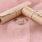 Square Halo American Diamond Ring