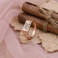 Moissanite Men's Rose Gold  Ring