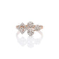 Stunning Lab-Grown Diamond Floral Ladies Ring